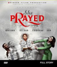 SHE PRAYED